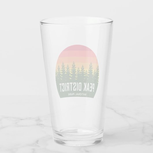 Nationaal park Peak District Glas (Achterkant)