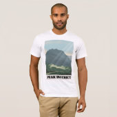 Nationaal park Peak District T-shirt (Voorkant volledig)