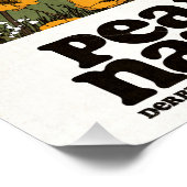Nationaal park Peak District vintage reisposter. Perfect Poster (Hoek)