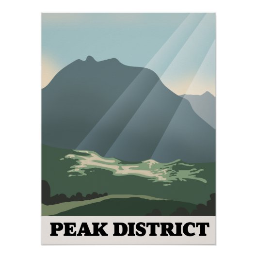 Nationaal park Peak Perfect Poster (Voorkant)