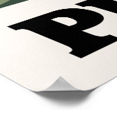 Nationaal park Peak Poster (Hoek)