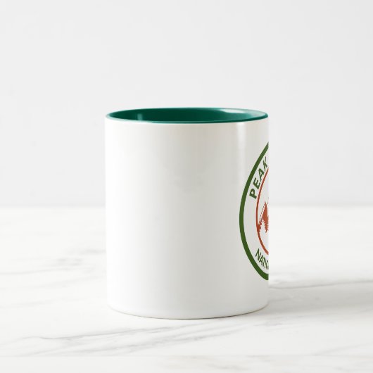 Nationaal park Peak Tweekleurige Koffiemok (Center)