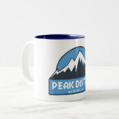 Nationaal park Peak Tweekleurige Koffiemok (Voorkant links)