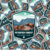 Nationaal park Petrified Forest | Afgesneden Stick Sticker