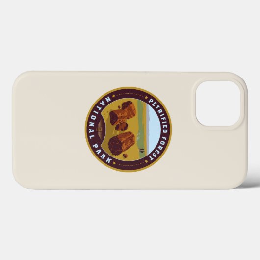 Nationaal park Petrified Forest Case-Mate iPhone Case (Achterkant (horizontaal))