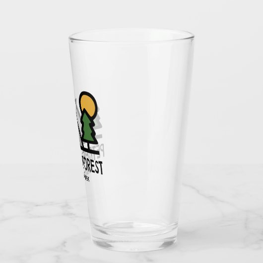 Nationaal park Petrified Forest Glas (Links)