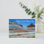 Nationaal park Petrified Forest National Park, Bri Briefkaart (Staand voorkant)