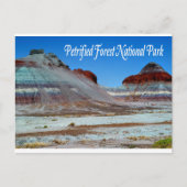 Nationaal park Petrified Forest National Park, Bri Briefkaart (Voorkant)