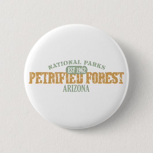 Nationaal park Petrified Forest Ronde Button 5,7 Cm (Voorkant)
