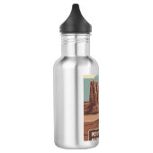 Nationaal park Petrified Forest Waterfles (Links)