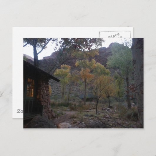 Nationaal park Phantom Ranch van de South Rim Gran Briefkaart (Voorkant / Achterkant)