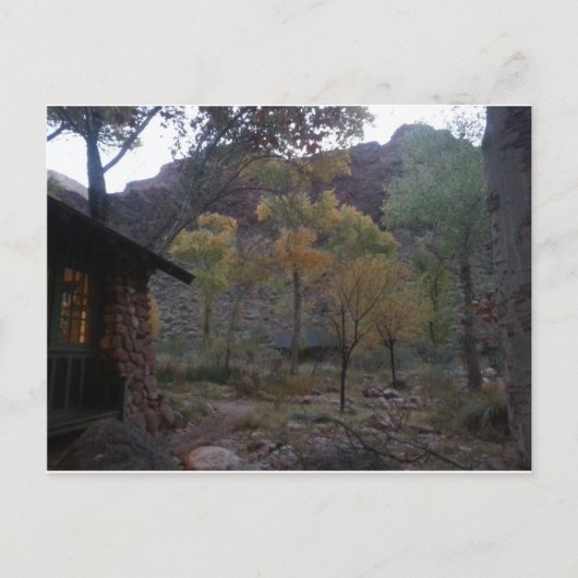 Nationaal park Phantom Ranch van de South Rim Gran Briefkaart (Voorkant)