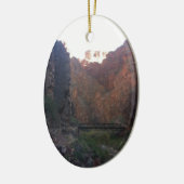 Nationaal park Phantom Ranch van de South Rim Gran Keramisch Ornament (Links)