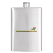 Nationaal park Pine Trees Sun Flacon (Voorkant)