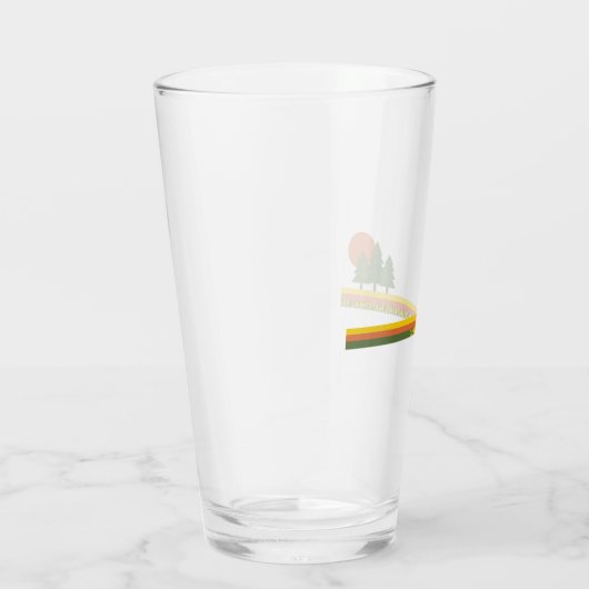 Nationaal Park Pine Trees Sun in Guadalupe Glas (Rechts)