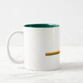 Nationaal Park Pine Trees Sun in Guadalupe Tweekleurige Koffiemok (Links)