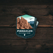 Nationaal park Pinnacles | Afgesneden Sticker