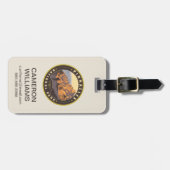 Nationaal park Pinnacles Bagagelabel (Voorkant horizontaal)