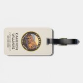 Nationaal park Pinnacles Bagagelabel (Achterkant horizontaal)