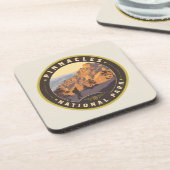 Nationaal park Pinnacles Bier Onderzetter (Linkerzijde)