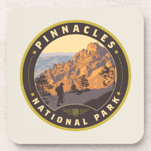 Nationaal park Pinnacles Bier Onderzetter