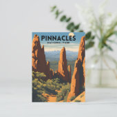 Nationaal park Pinnacles Briefkaart (Staand voorkant)