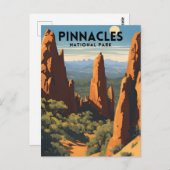 Nationaal park Pinnacles Briefkaart (Voorkant / Achterkant)