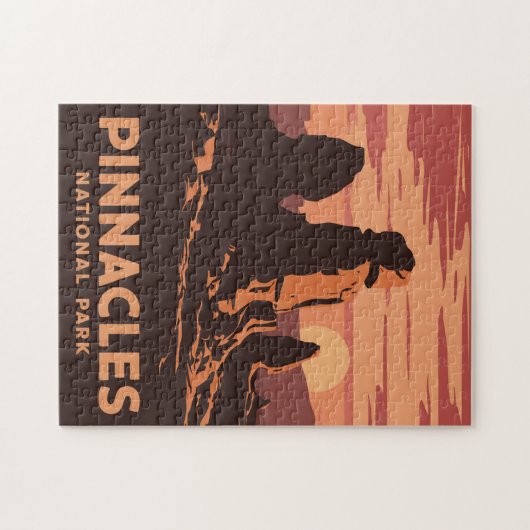Nationaal park Pinnacles Legpuzzel (Horizontaal)