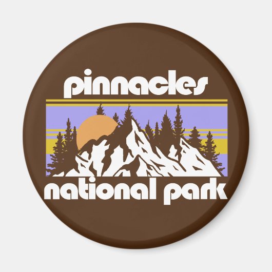 Nationaal park Pinnacles Magneet (Voorkant)