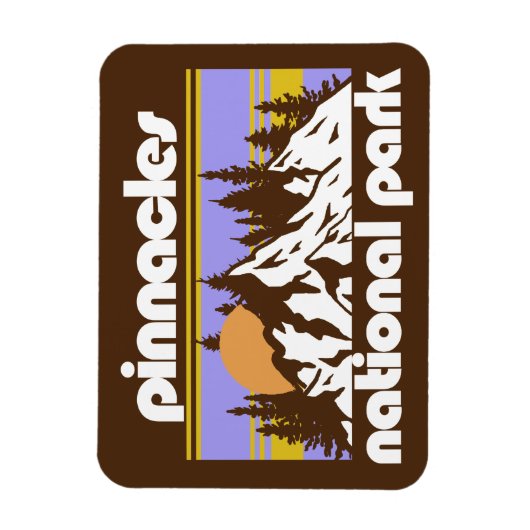 Nationaal park Pinnacles Magneet (Verticaal)