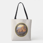 Nationaal park Pinnacles Tote Bag (Achterkant)