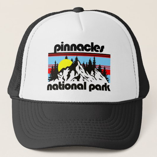Nationaal park Pinnacles Trucker Pet (Voorkant)