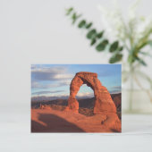 Nationaal park Plain Arches, Utah Delicate Arch Briefkaart (Staand voorkant)