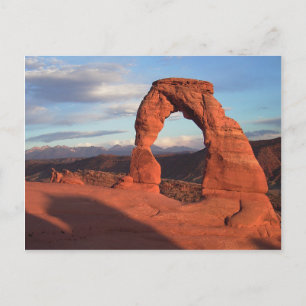 Nationaal park Plain Arches, Utah Delicate Arch Briefkaart