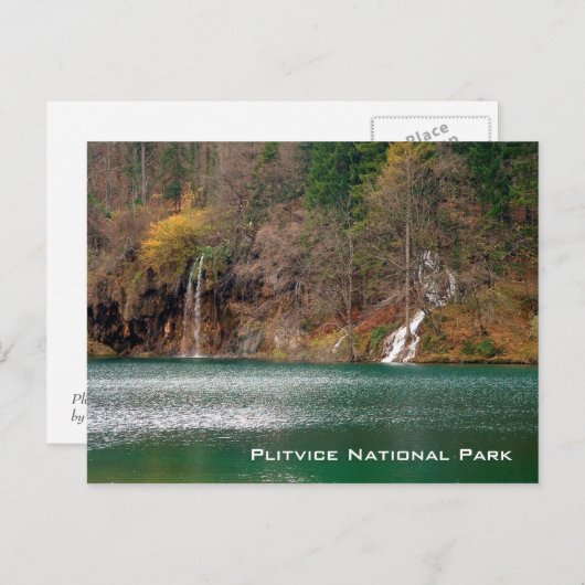 Nationaal park Plitvice Briefkaart (Voorkant / Achterkant)