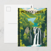 Nationaal park Plitvice Lakes Briefkaart (Voorkant / Achterkant)