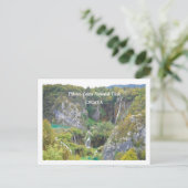 Nationaal Park Plitvice Lakes, Kroatië Briefkaart (Staand voorkant)