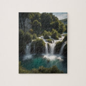 Nationaal Park Plitvice Lakes, Kroatië Legpuzzel (Verticaal)