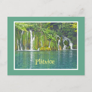 NATIONAAL PARK PLITVICE MEREN, KROATIË BRIEFKAART
