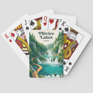 Nationaal Park Plitvicemeren Kroatië Pokerkaarten