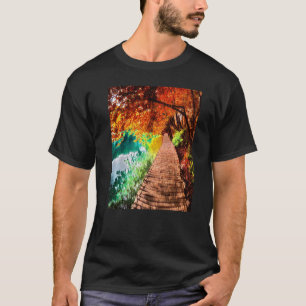 Nationaal Park Plitvicemeren Kroatië T-shirt