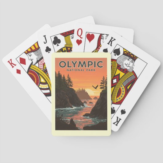  Nationaal Park Pokerkaarten (Achterkant)