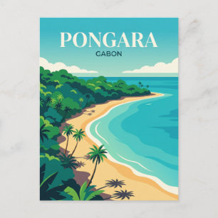 Nationaal park Pongara Gabon Briefkaart