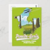 Nationaal park Portugal kaart Peneda-gerês (Voorkant / Achterkant)