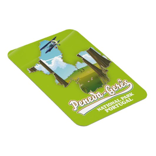 Nationaal park Portugal kaart Peneda-gerês Magneet (Rechterzijde)