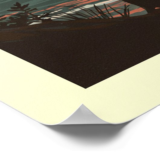  Nationaal Park Poster (Hoek)