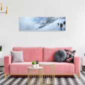 Nationaal park Ptarmigan Lake - Glacier Canvas Afdruk (Insitu (Woonkamer))