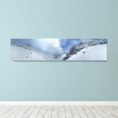 Nationaal park Ptarmigan Pass South - Glacier Canvas Afdruk (Insitu (Houten vloer))