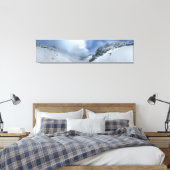 Nationaal park Ptarmigan Pass South - Glacier Canvas Afdruk (Insitu (Slaapkamer))