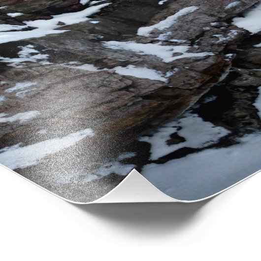 Nationaal park Ptarmigan Pass Tunnel North-Glacier Foto Afdruk (Hoek)